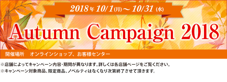 autumn campaign 2018